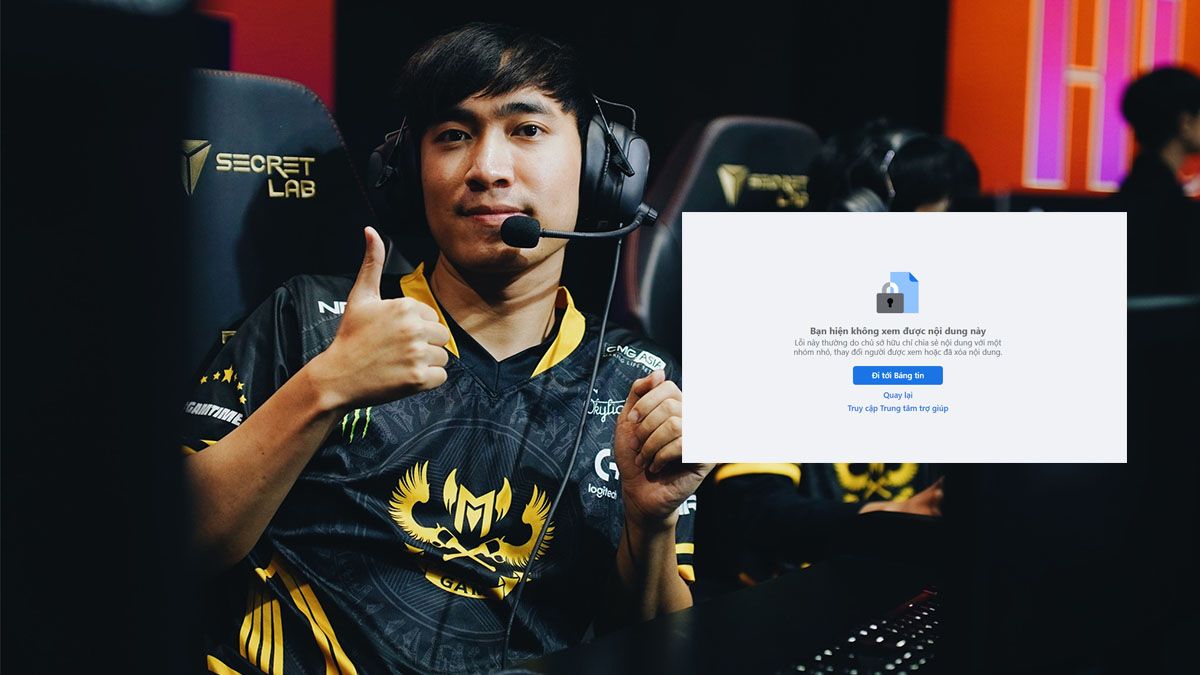 Quay trashtalk với SBTC Esports xong, Levi đột ngột “bay màu” Facebook không rõ lý do