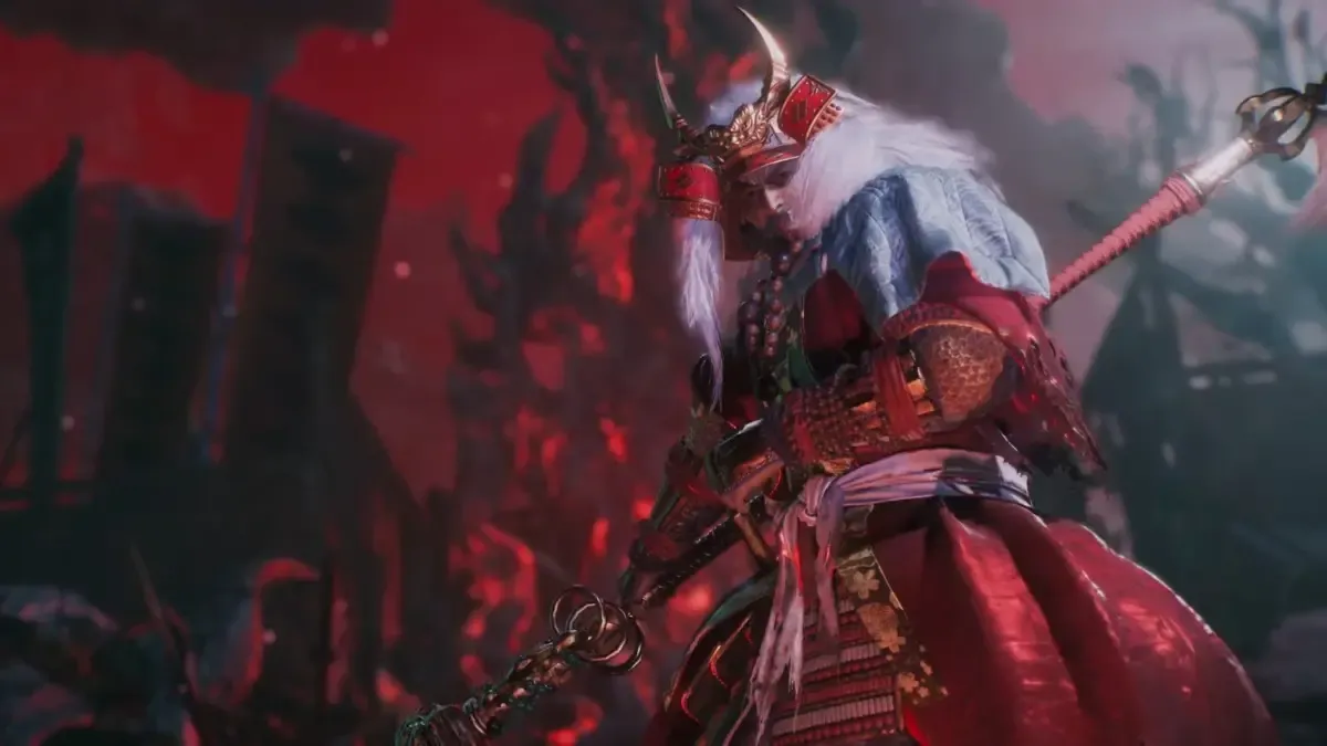 Nioh 3 character as depicted in the trailer