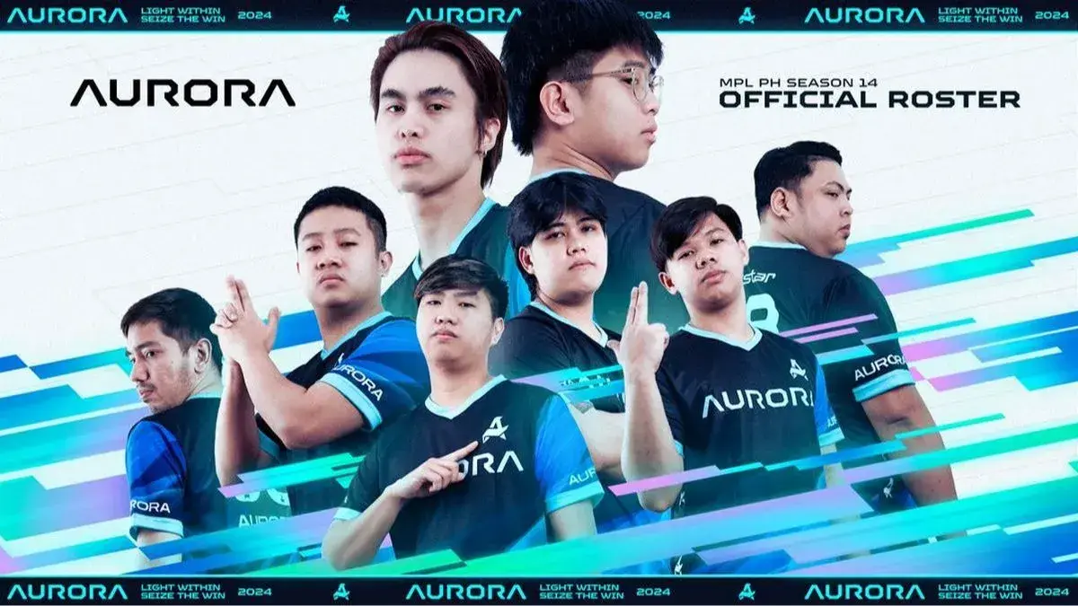 Aurora Gaming MPL PH Season 14 roster reveal; no OhMyV33Nus and Wise ...