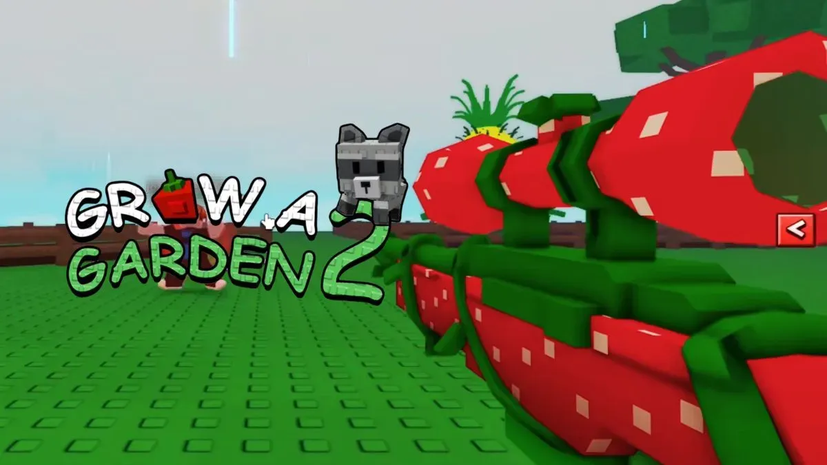 Roblox Grow A Garden 2 adds new Strawberry Sniper weapon following its Aurora Event update