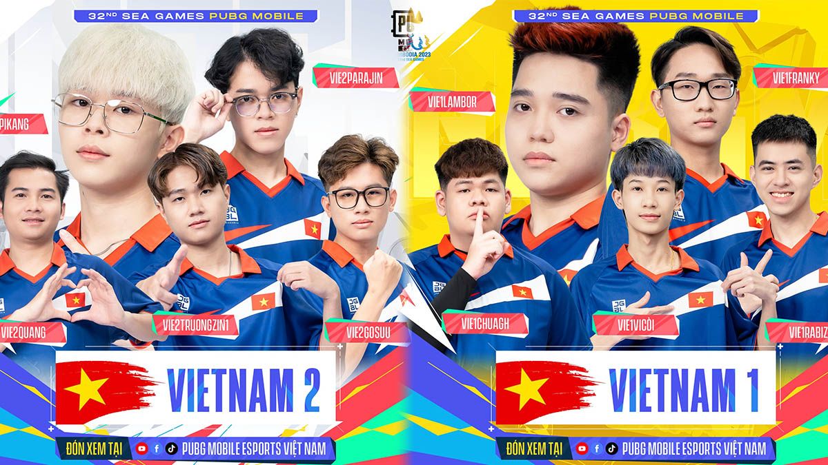 SEA Games 32: Bảng xếp hạng PUBG Mobile nội dung đồng đội