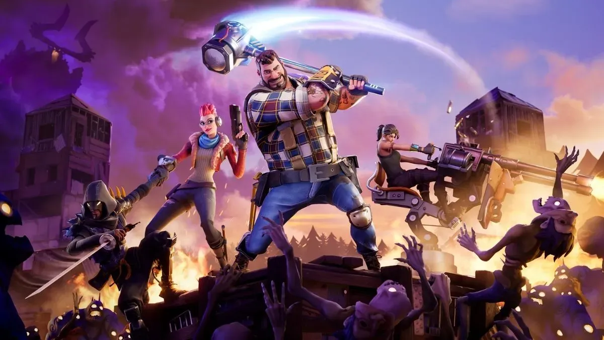 Fortnite Save the World artwork.