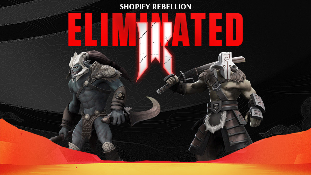 Shopify Rebellion eliminated at Bali Major