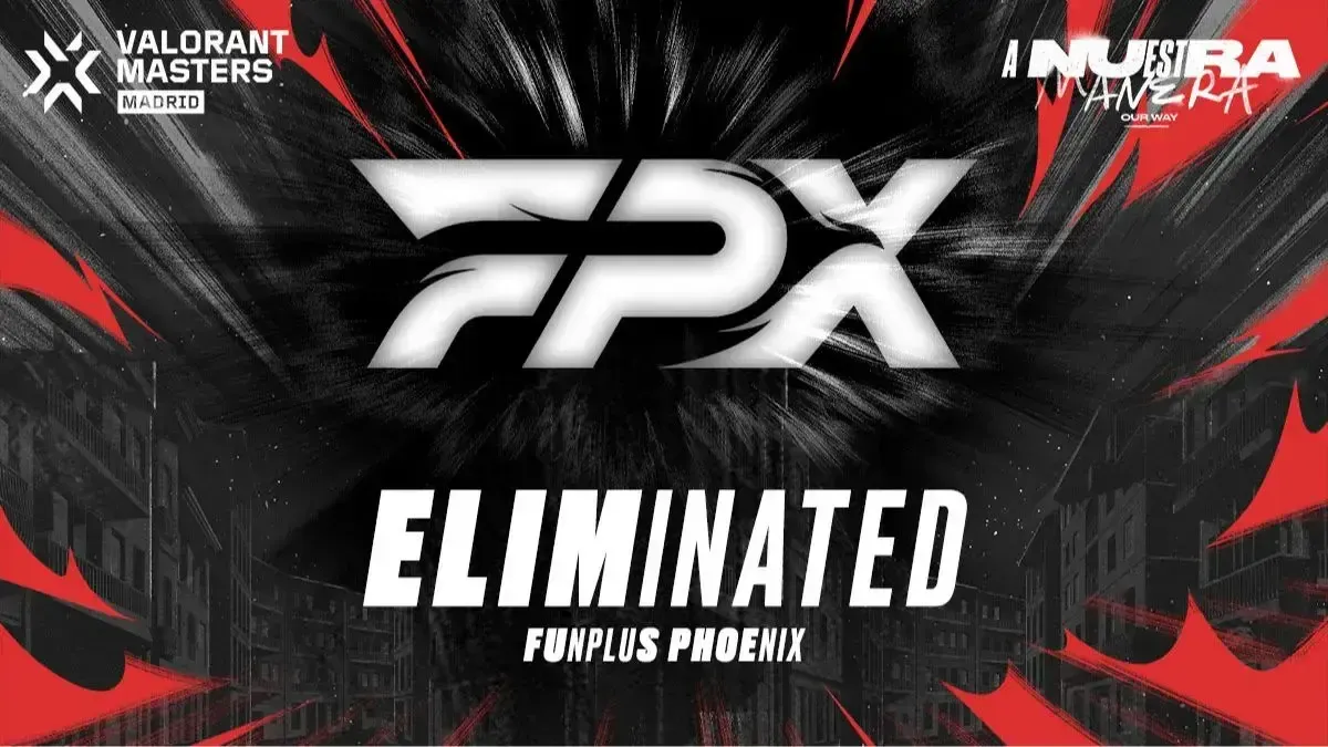 FunPlus Phoenix get eliminated at the hands of LOUD at VCT Masters Madrid.