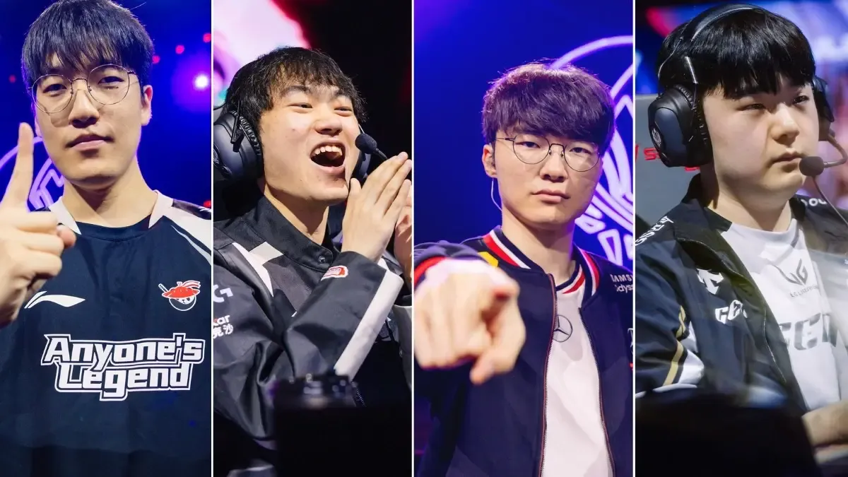 Gen.G, T1, Anyone’s Legend, and Bilibili Gaming advance to upper bracket Stage 2 at MSI 2025