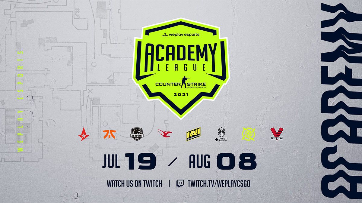 Weplay Academy League header