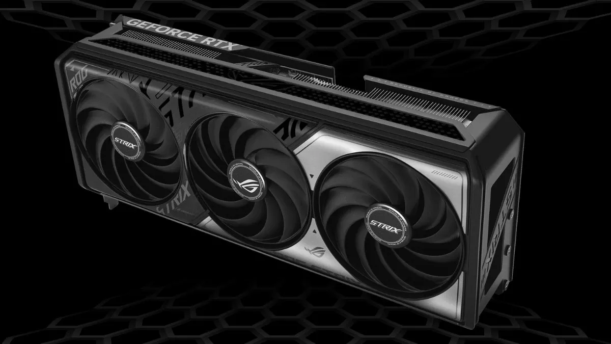 ASUS RTX 5070 Ti image from ASUS website