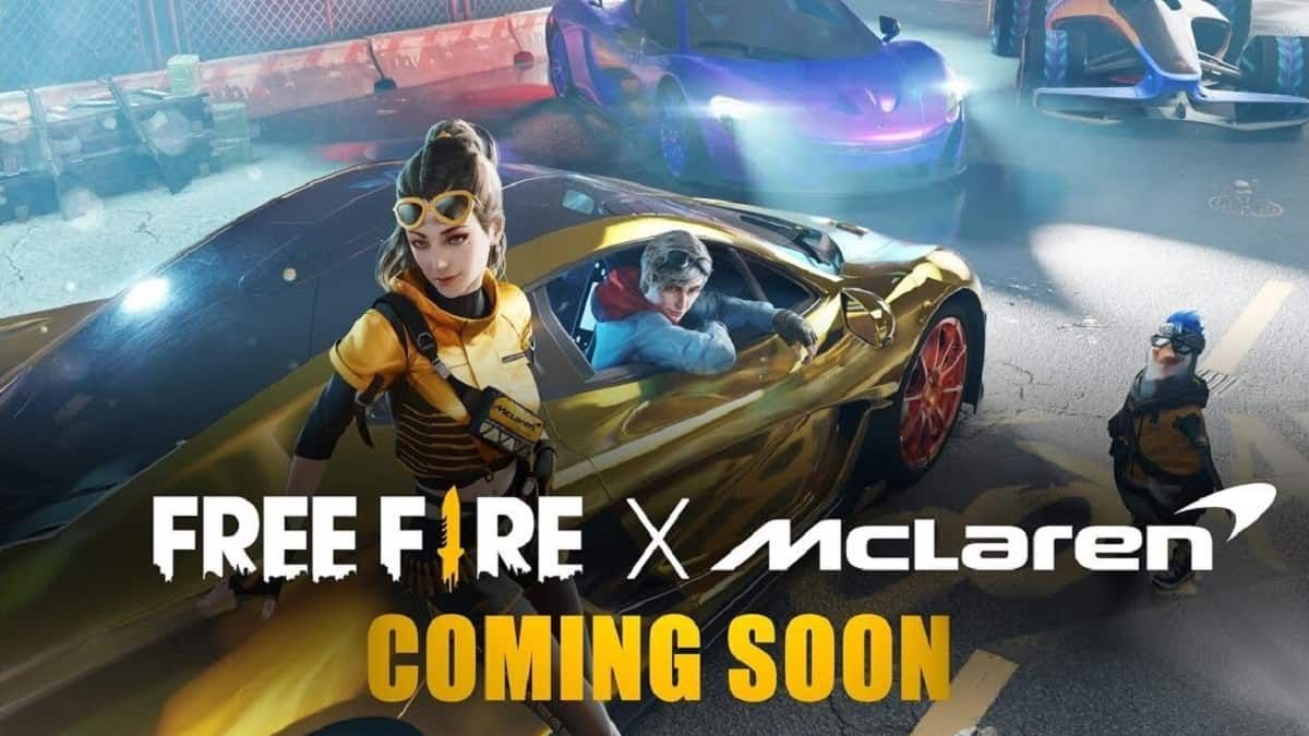 free fire mclaren