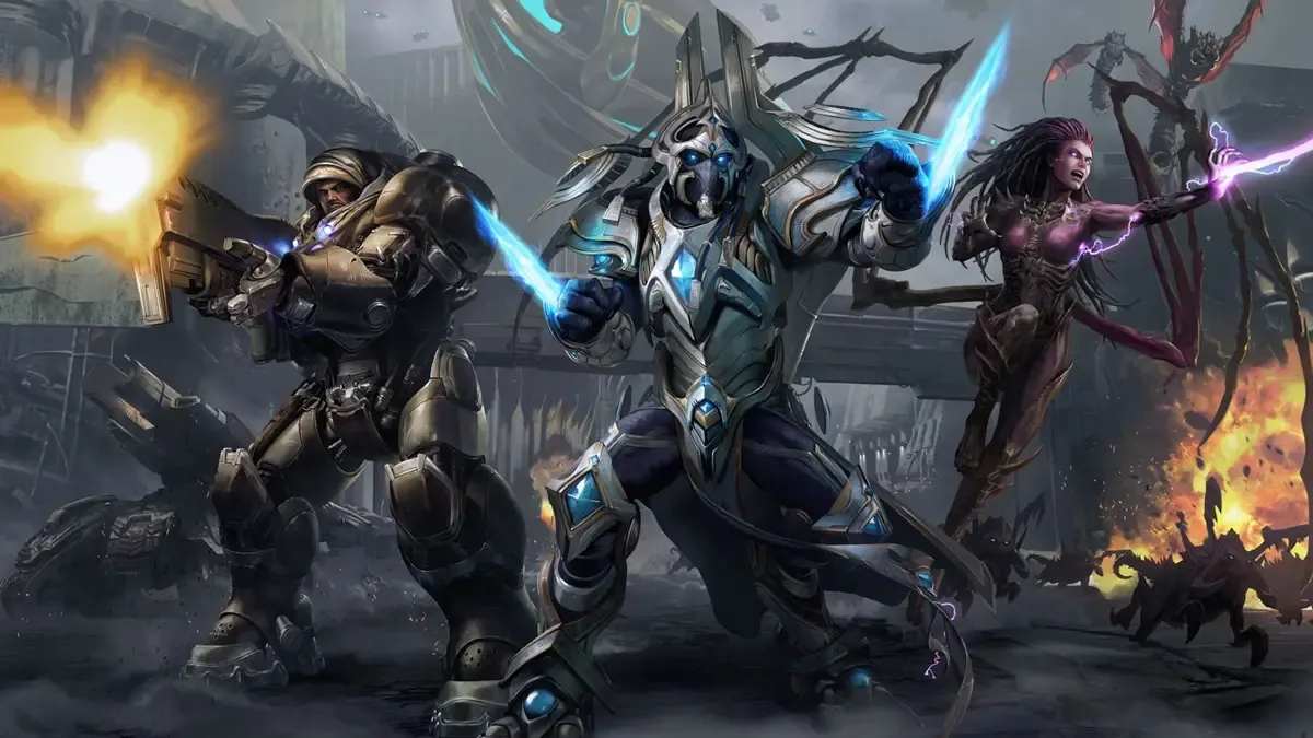 StarCraft II key visual.