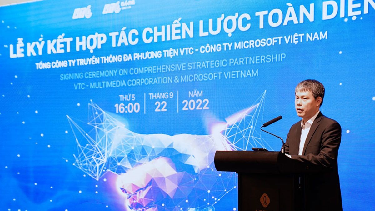 VTC kí kết hợp tác chiến lược với Microsoft, nâng tầm thị trường thể thao điện tử Việt Nam