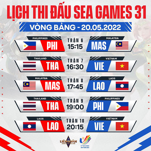 Hành trình của Đội tuyển Liên Quân Mobile Việt Nam tại Sea Games 31 - Những sự mới lạ đầy thách thức