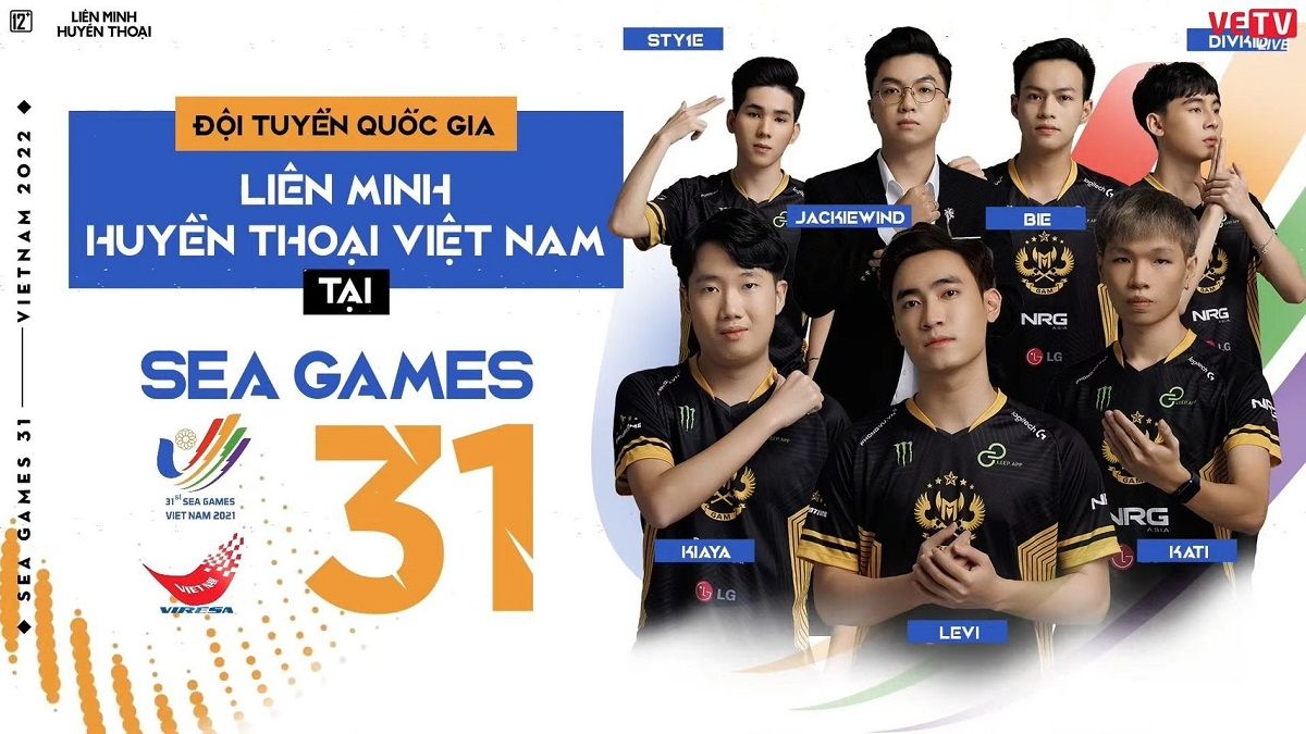 Những cái tên sẽ đại diện nền thể thao điện tử Việt Nam thi đấu tại SEA Games 31