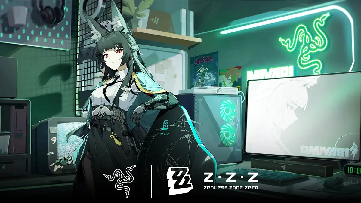Razer x Zenless Zone Zero collaboration opens pre-orders, here's