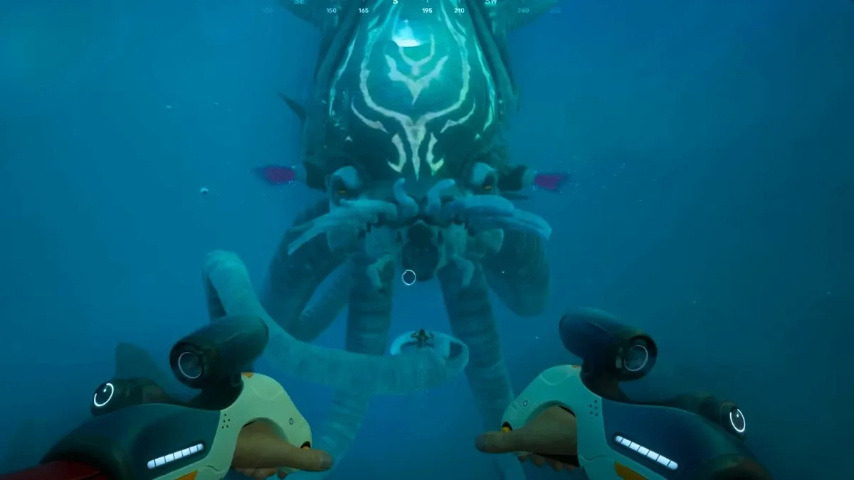 Collector Leviathan in Subnautica 2 dev vlog - Swimming Forward