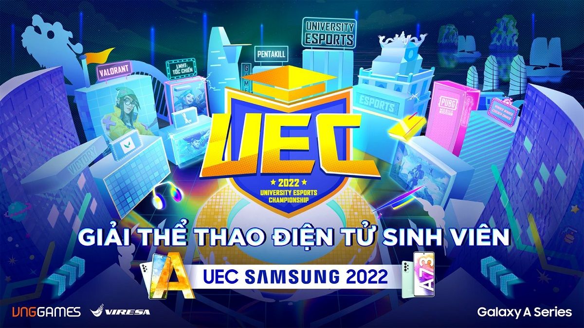 Giải Thể Thao Điện Tử Sinh Viên UEC 2022 khiến cộng đồng game thủ bùng nổ
