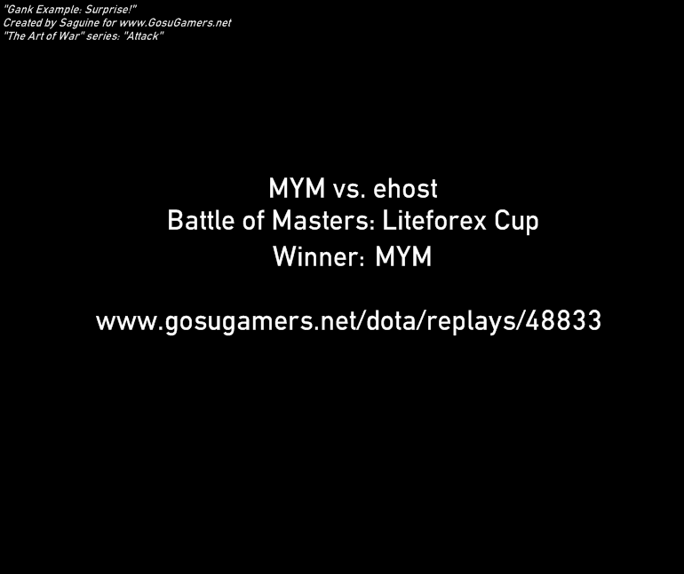 That Centaur must feel like such a third wheel. Gank Example: Surprise