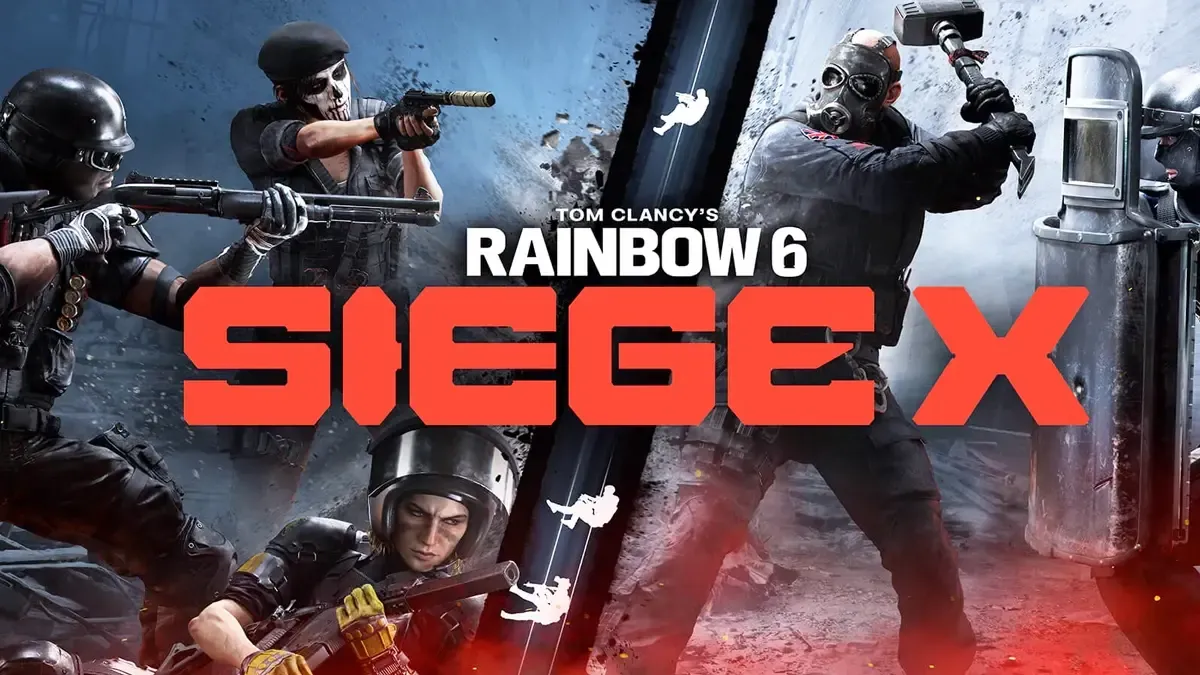 Rainbow Six Siege X splash visual. 