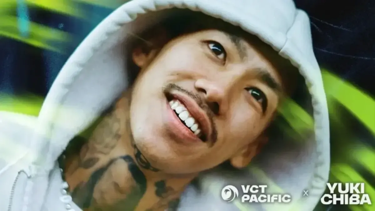 KV của Yuki Chiba cho thông báo bài hát chủ đề VCT Pacific Stage 2.
