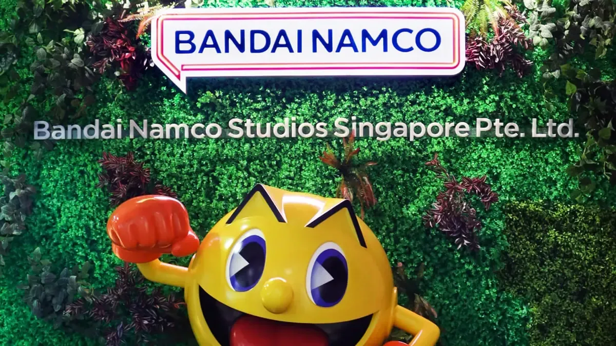 An image of the Bandai Namco Studios Singapore office.