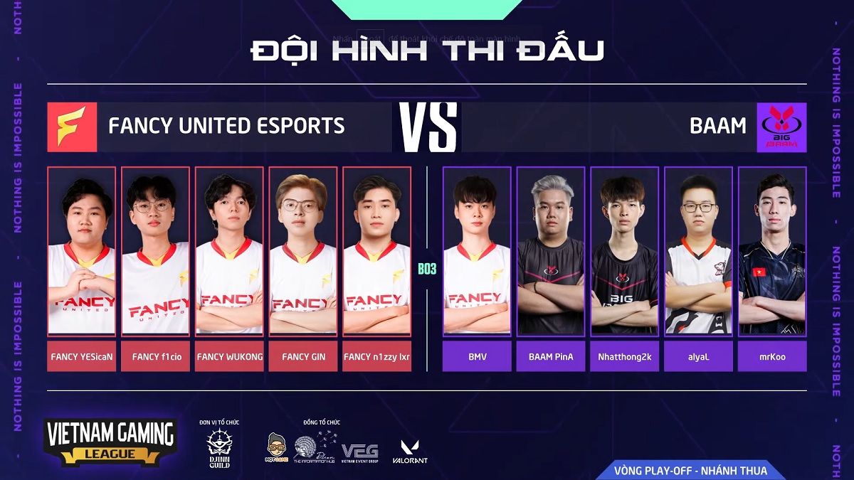 Chung kết VGL Valorant Community Tournament: Chức vô địch gọi tên Fancy United Esports