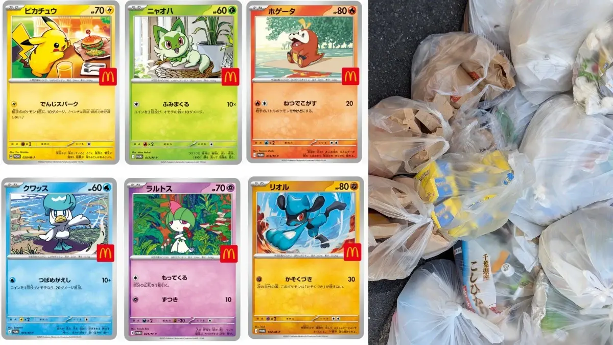 japanese pokemon mcdonalds cards Pokémon TCG: MEGA McDonald's Happy Set 2025 Promo Card Pack main image 1