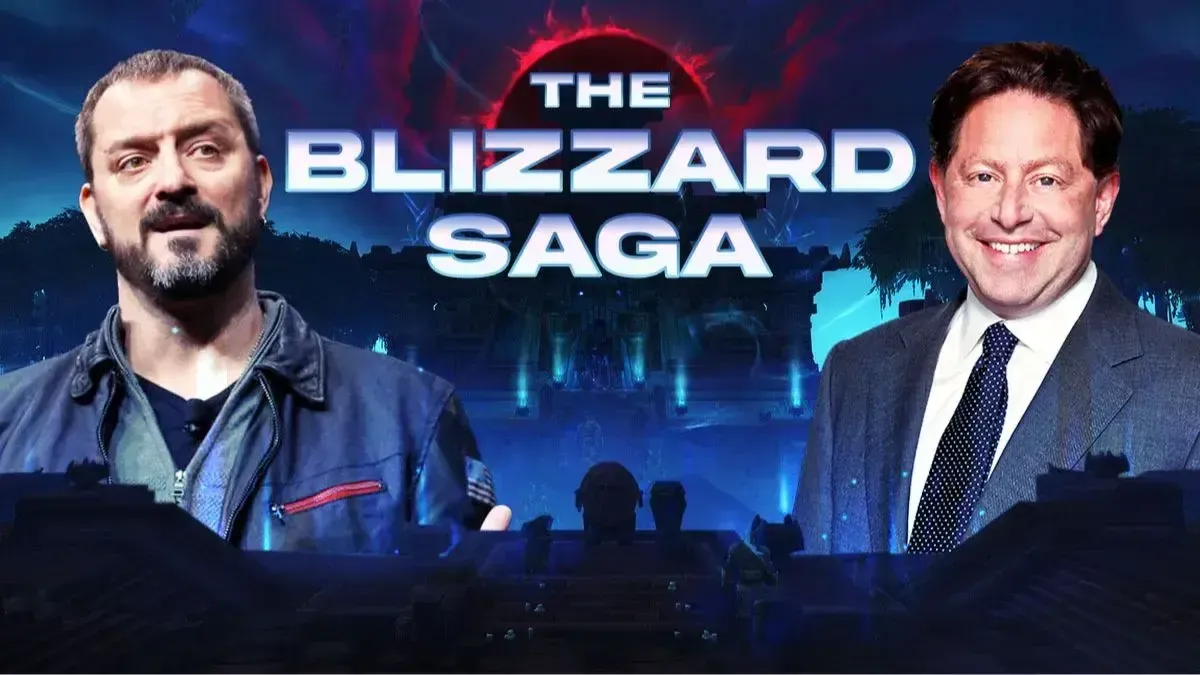 Chris Metzen and Bobby Kotick Blizzard