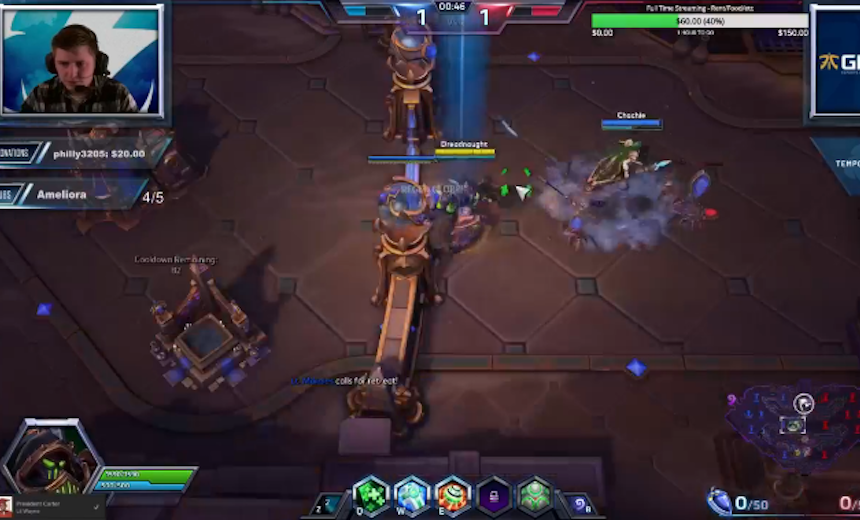 dreadnaught heroes of the storm