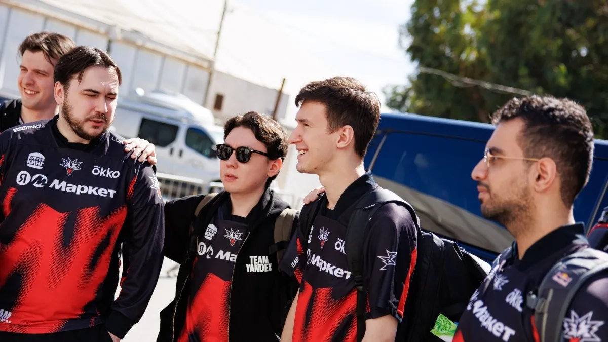 An image of Team Yandex at BLAST SLAM VIII.