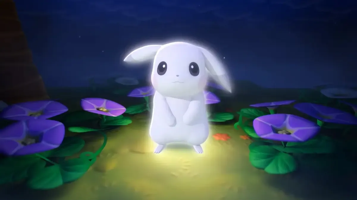 Peakychu in Pokemon Pokopia.