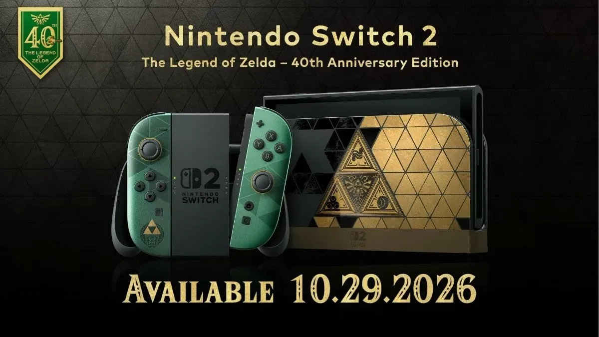 The Legend of Zelda 40th anniversary special edition for Nintendo Switch 2