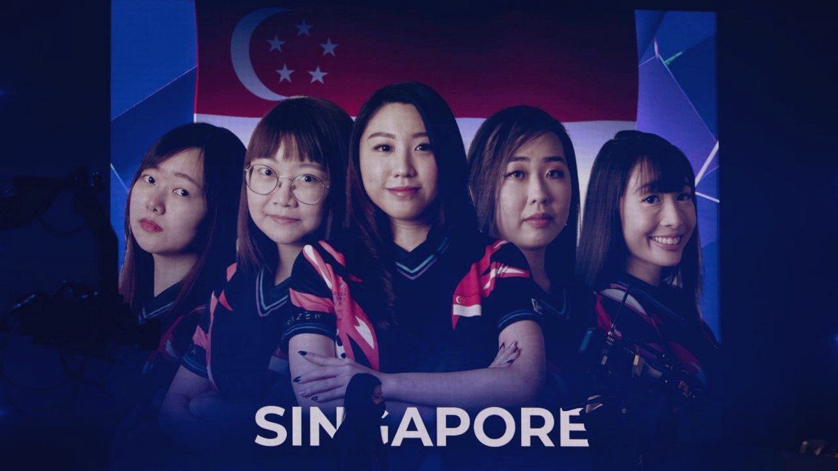Team Singapore Dota 2 women team
