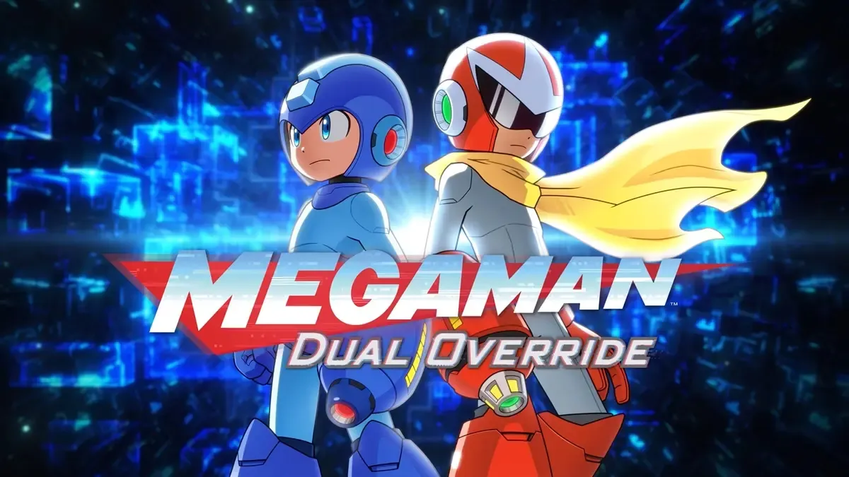 Proto Man and Mega Man in Mega Man Dual Override.