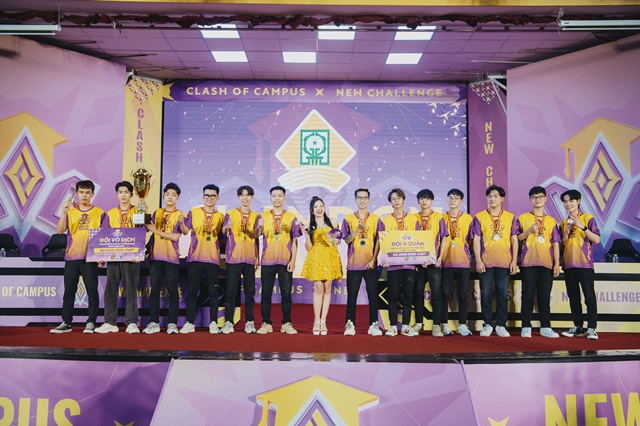 ĐH Thăng Long và ĐH Sư phạm Kỹ thuật Hưng Yên giành chức vô địch ở CK Clash Of Campus
