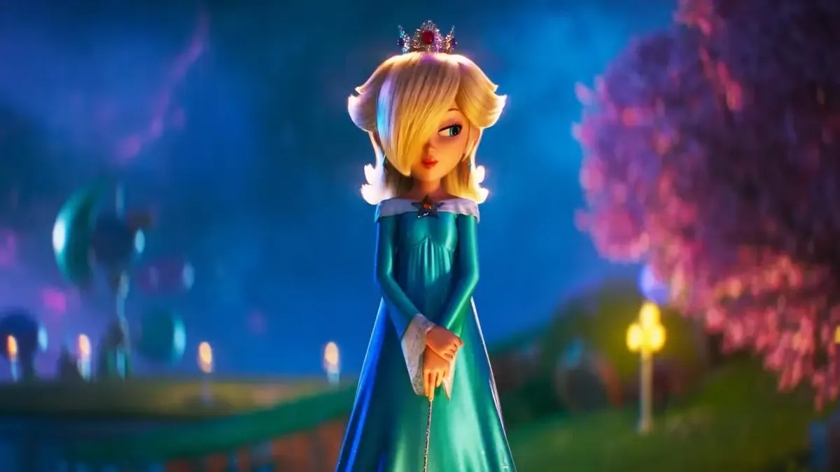 Rosalina in The Super Mario Galaxy Movie. 