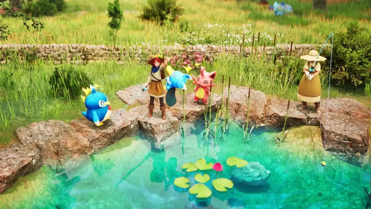 An in-game screenshot from Palworld: Palfarm.