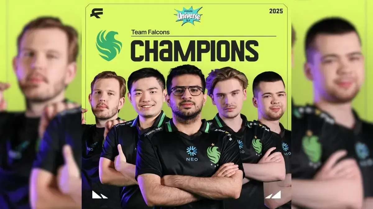 Team Falcons take down Team Spirit to win FISSURE Universe Episode 6