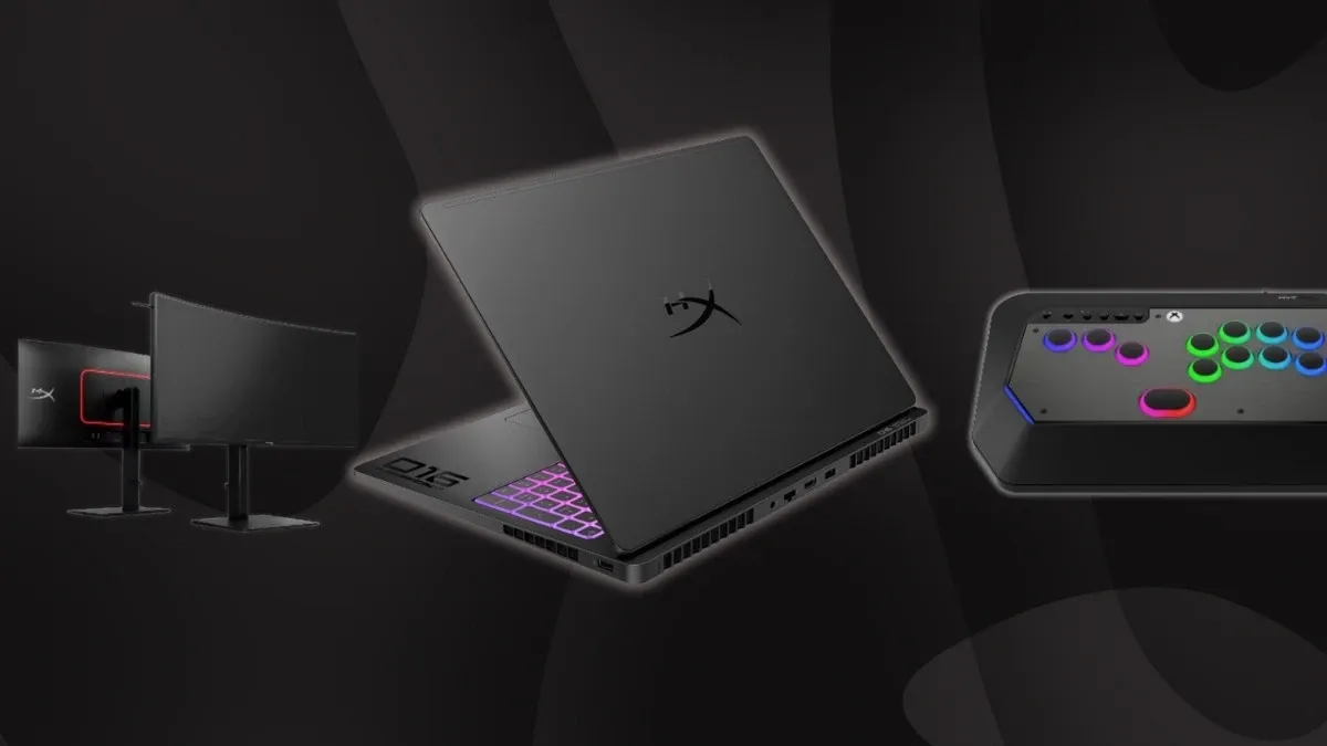 HP merges HyperX and OMEN, reveals new high-end gaming laptop at CES 2026