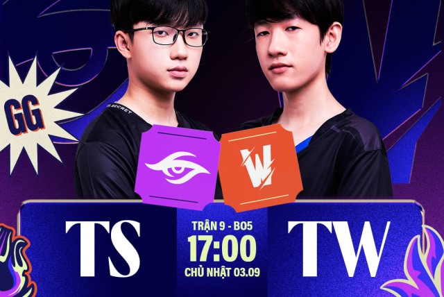 TW đã xuất sắc giành chiến thắng trước TS