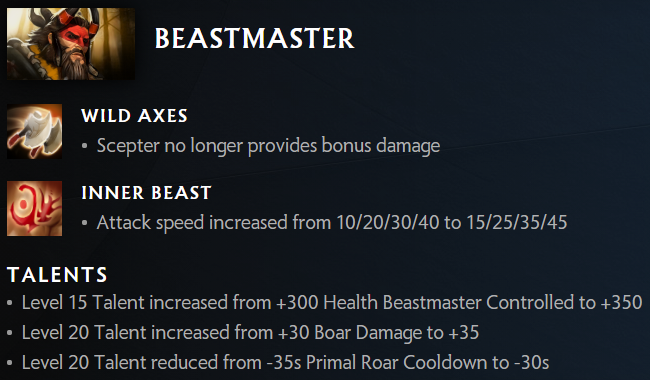 Dota 2 News: Dota 2 patch 7.29c brings nerfs to Beastmaster, Solar Crest  and Water Runes amongst other changes | GosuGamers