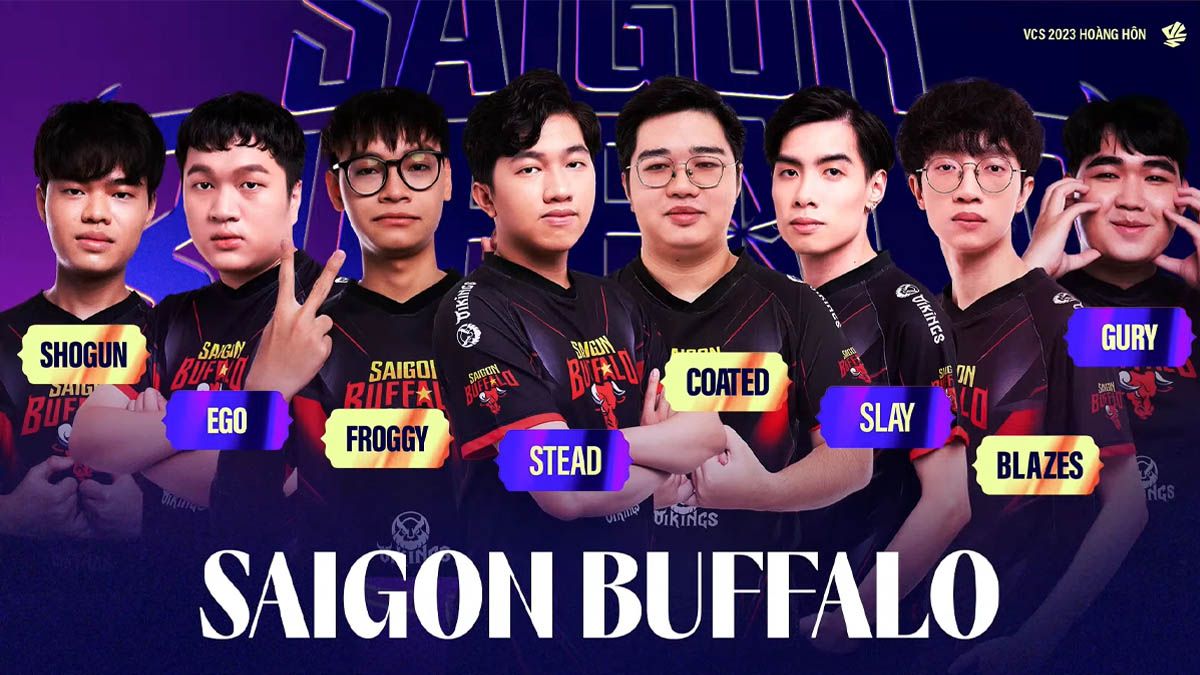 Saigon Buffalo rao bán toàn bộ đội tuyển cùng suất thi đấu sau nhiều năm gắn bó ở VCS