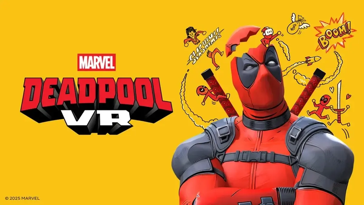 Cover art for Deadpool VR, starring Deadpool.