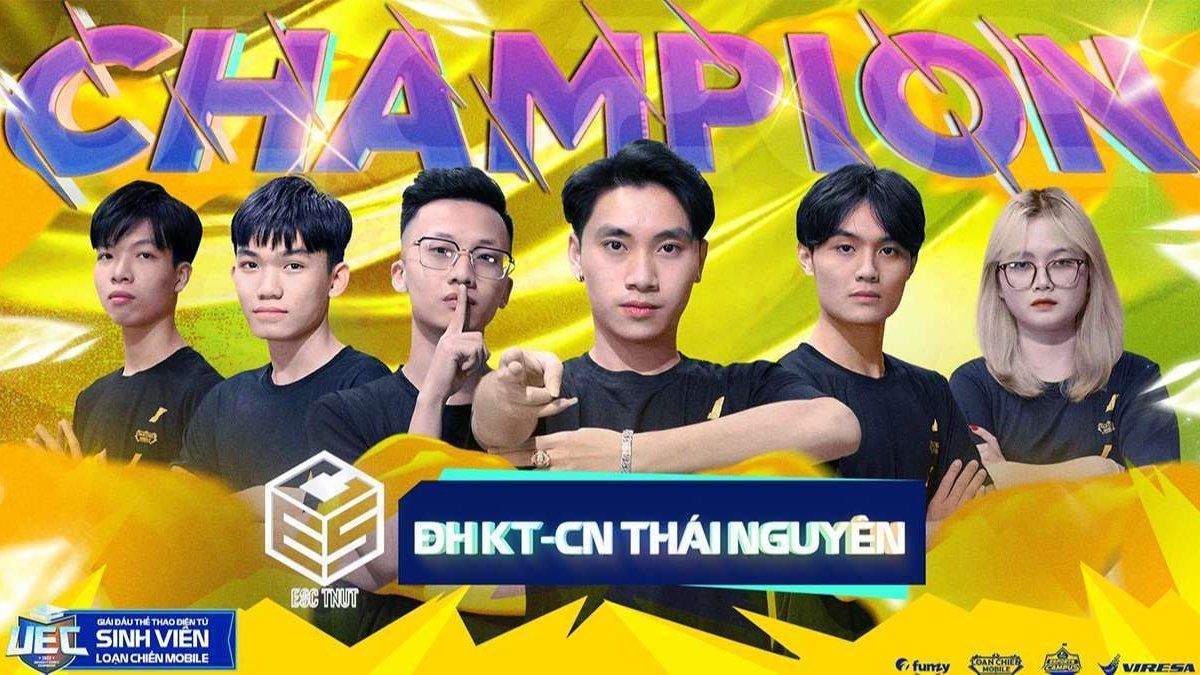"Out trình" giải đấu, TNUT lên ngôi vô địch UEC 2022 Loạn Chiến Mobile