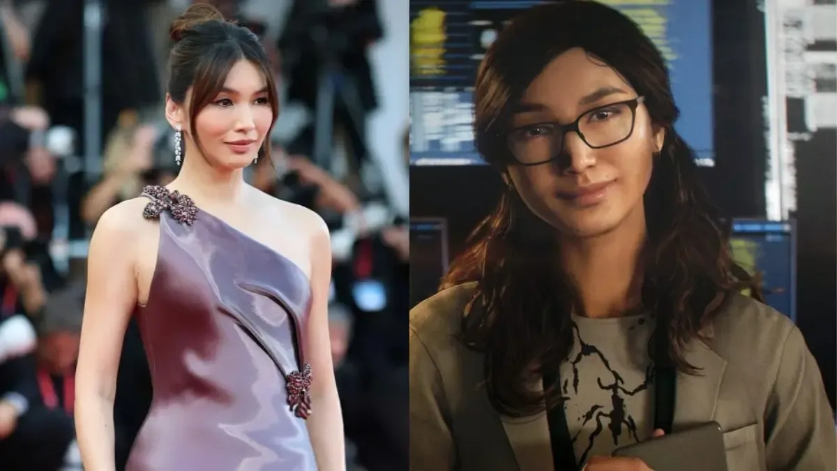 Gemma Chan and Selina Tan of 007 First Light