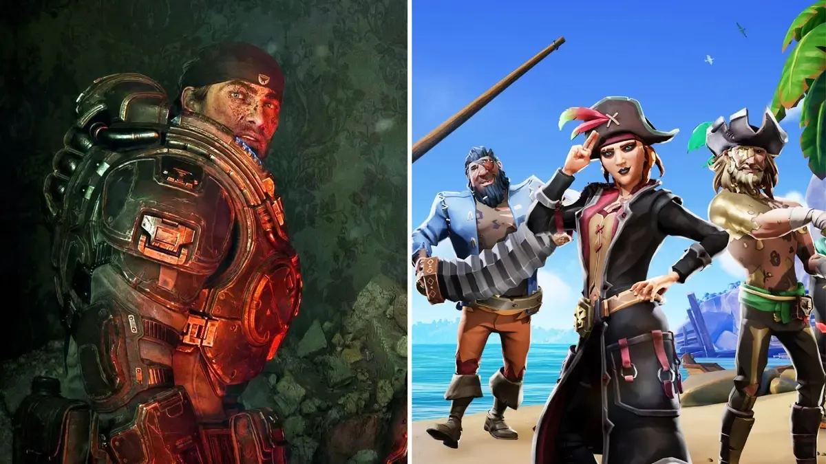Gears of War: E-Day and Sea of Thieves.