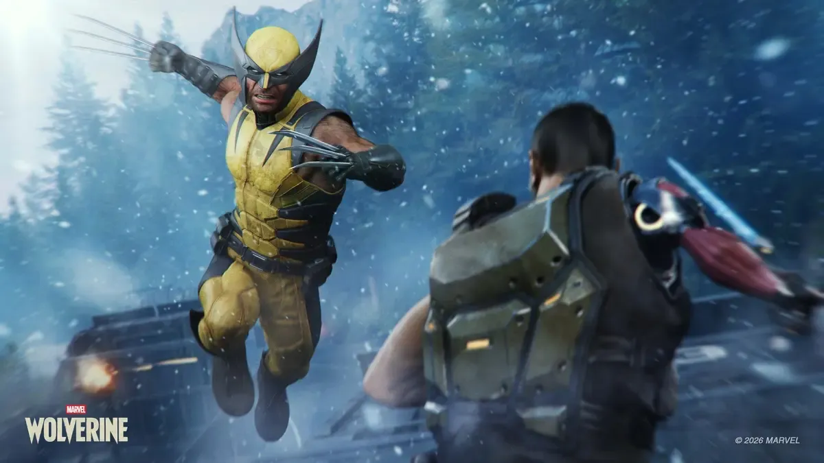 Wolverine in Marvel's Wolverine vs the Reavers.