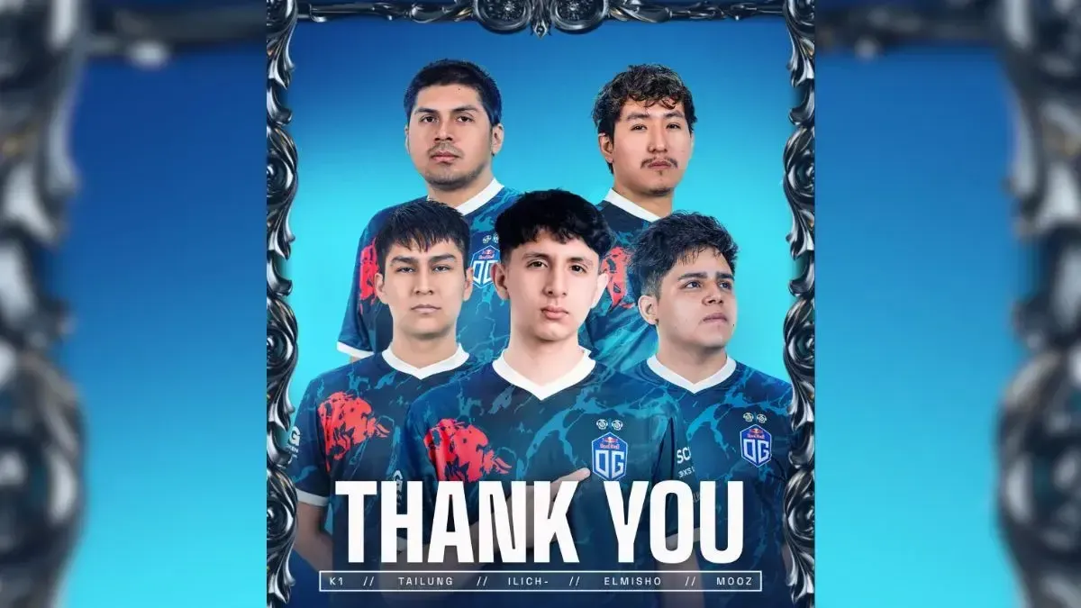 OG disbands entire OG.LATAM roster