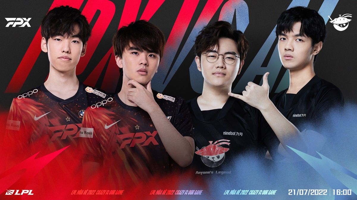 Nhận định LPL ngày 21/7: FPX vs AL, EDG vs LGD
