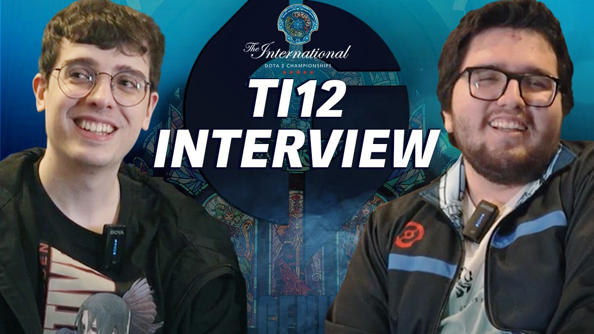 Panda and kaffs interview at TI12