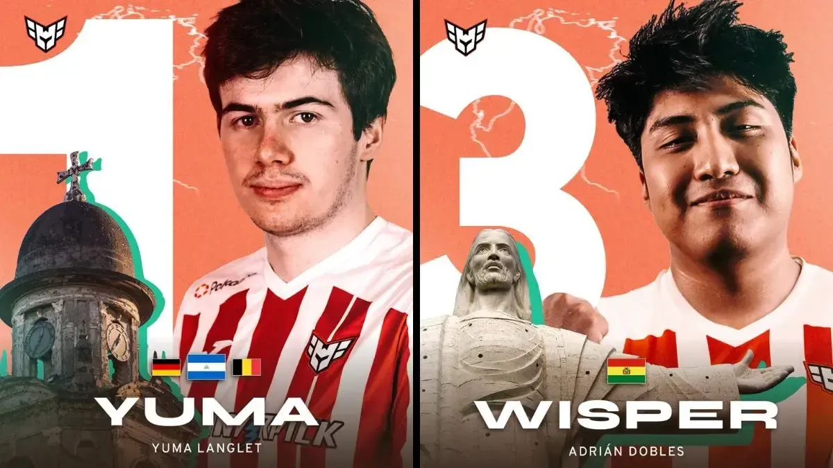 HEROIC add Yuma and Wisper to complete Dota 2 roster for 2025