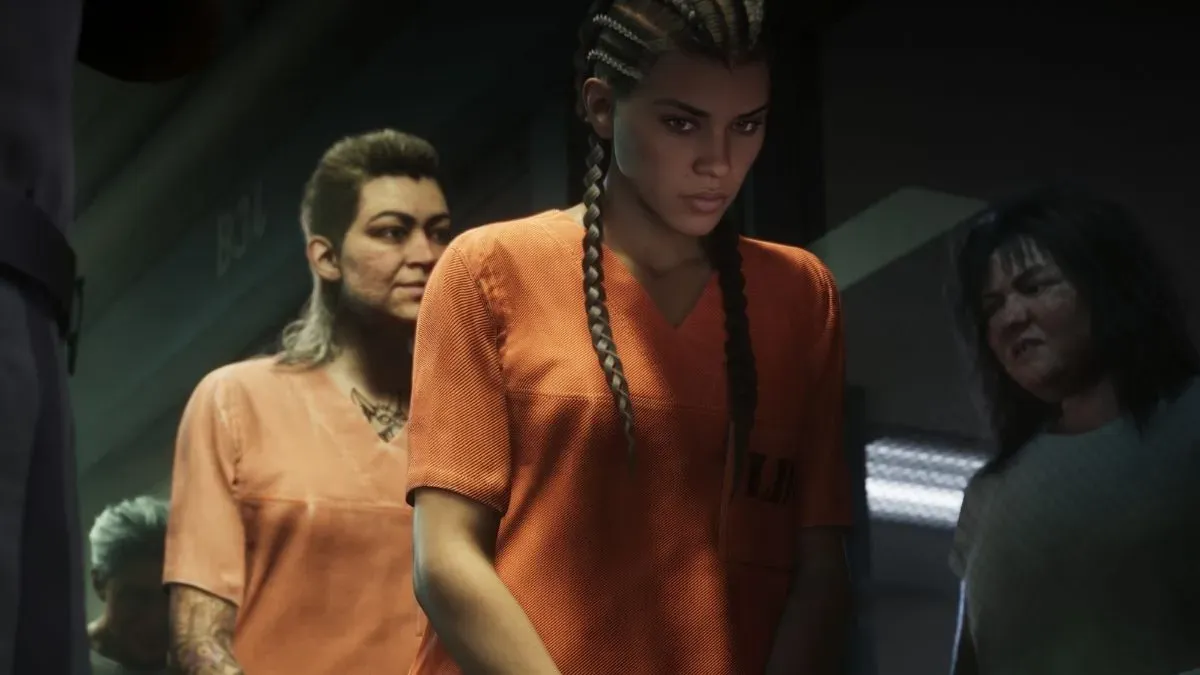 Lucia in prison GTA VI